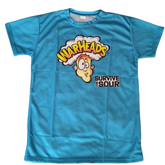 Warheads Survive The Sour T Shirt Size L - Picture 2 of 8